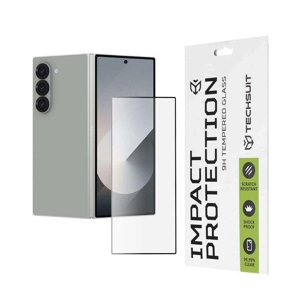 Ochranné sklo na vnější displej Samsung Galaxy Z Fold6 černé Techsuit 111D - náhled 1