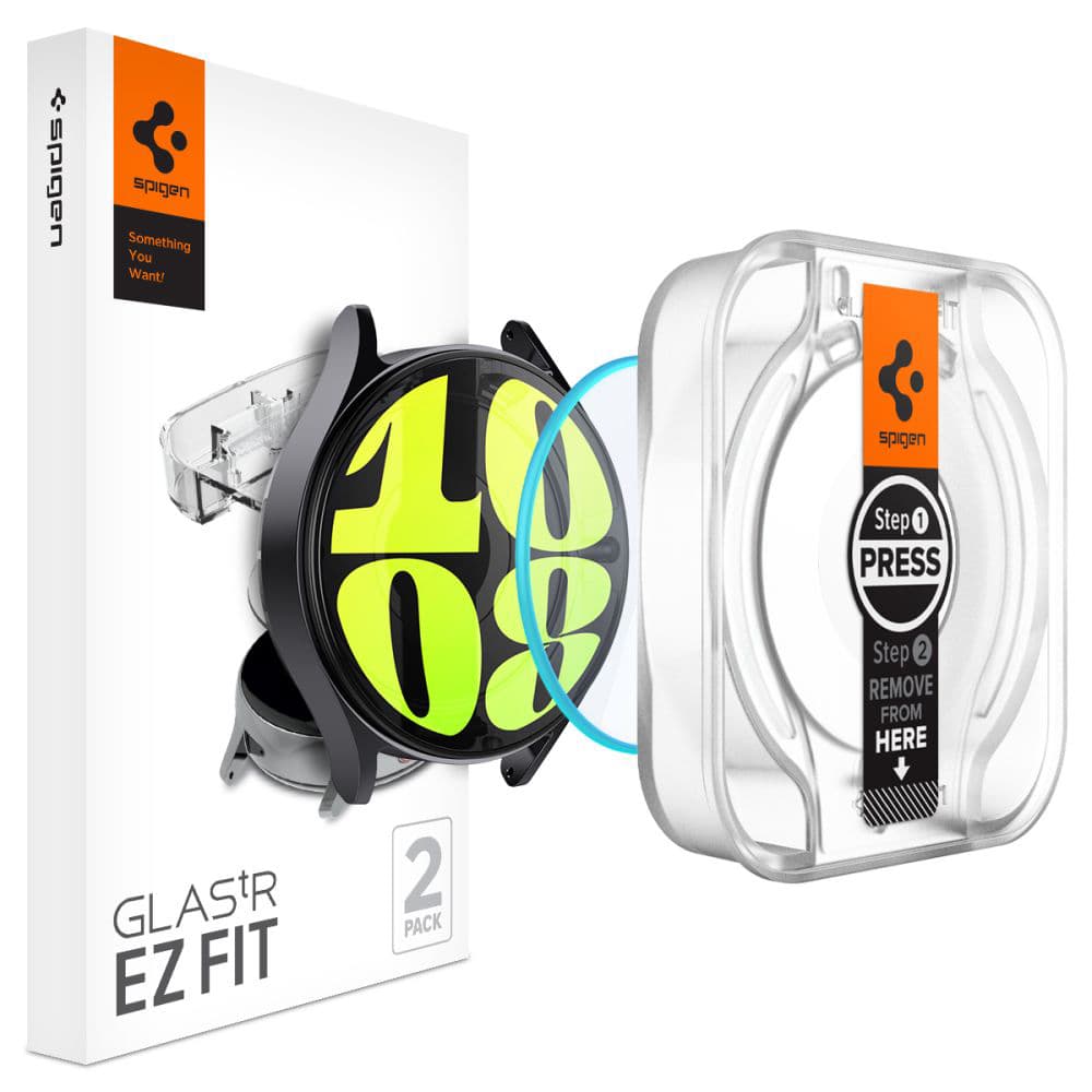 Spigen Glas.tR EZ Fit (2 pack) Samsung Galaxy Watch7 44mm čirý - náhled 1