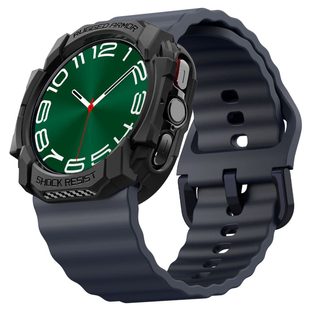 Pouzdro Spigen Rugged Armor pro Samsung Galaxy Watch Ultra 47mm černé - náhled 1