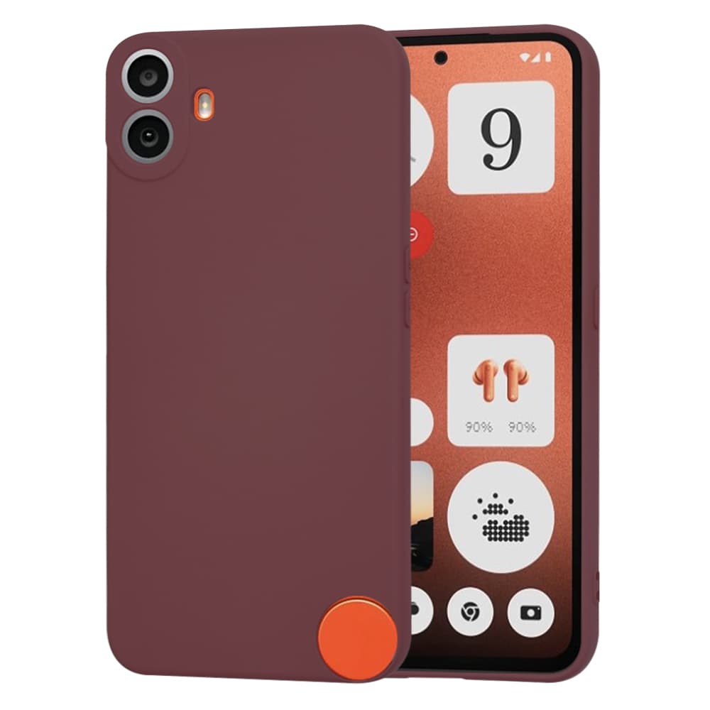 Techsuit SoftFlex Nothing CMF Phone 1 švestkově červený - náhled 1