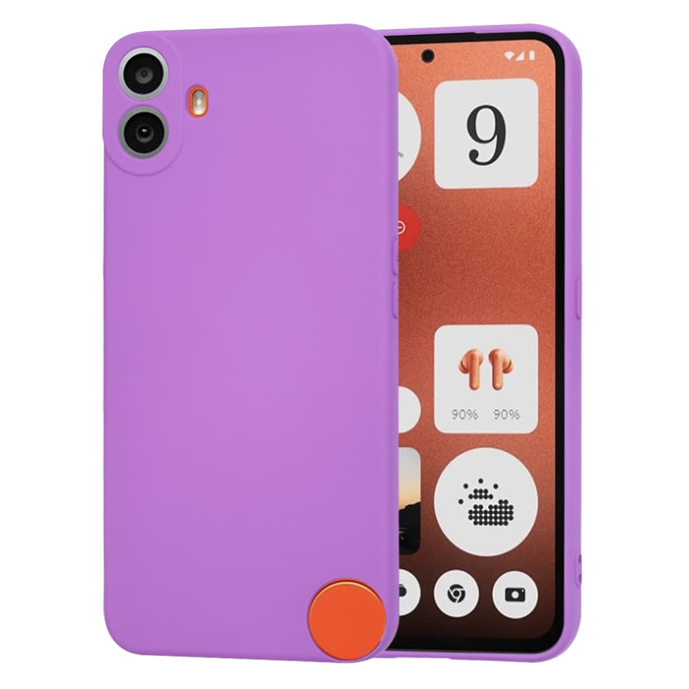 Telefon Nothing CMF 1 fialový Techsuit SoftFlex - náhled 1