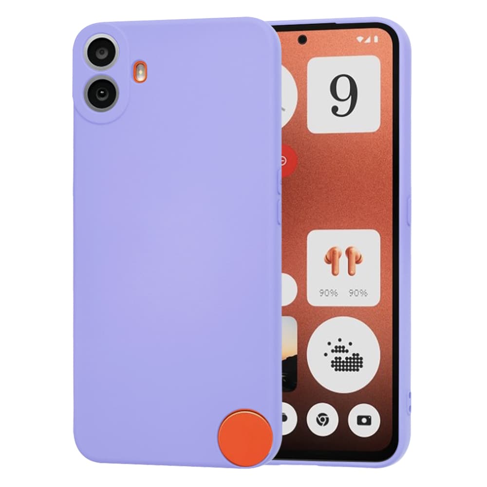 Techsuit SoftFlex Nothing CMF Phone 1 Světle fialová - náhled 1