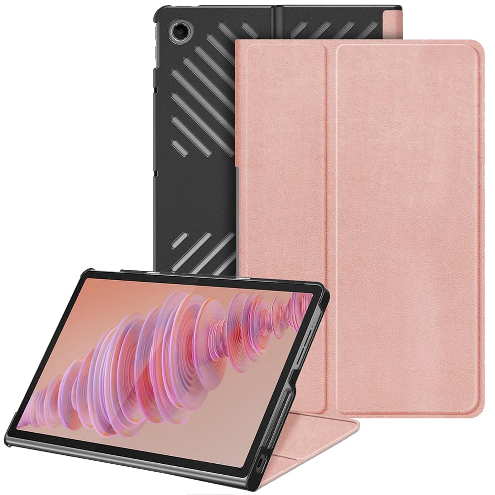 Techsuit FoldPro Lenovo Tab Plus růžové zlato - náhled 1