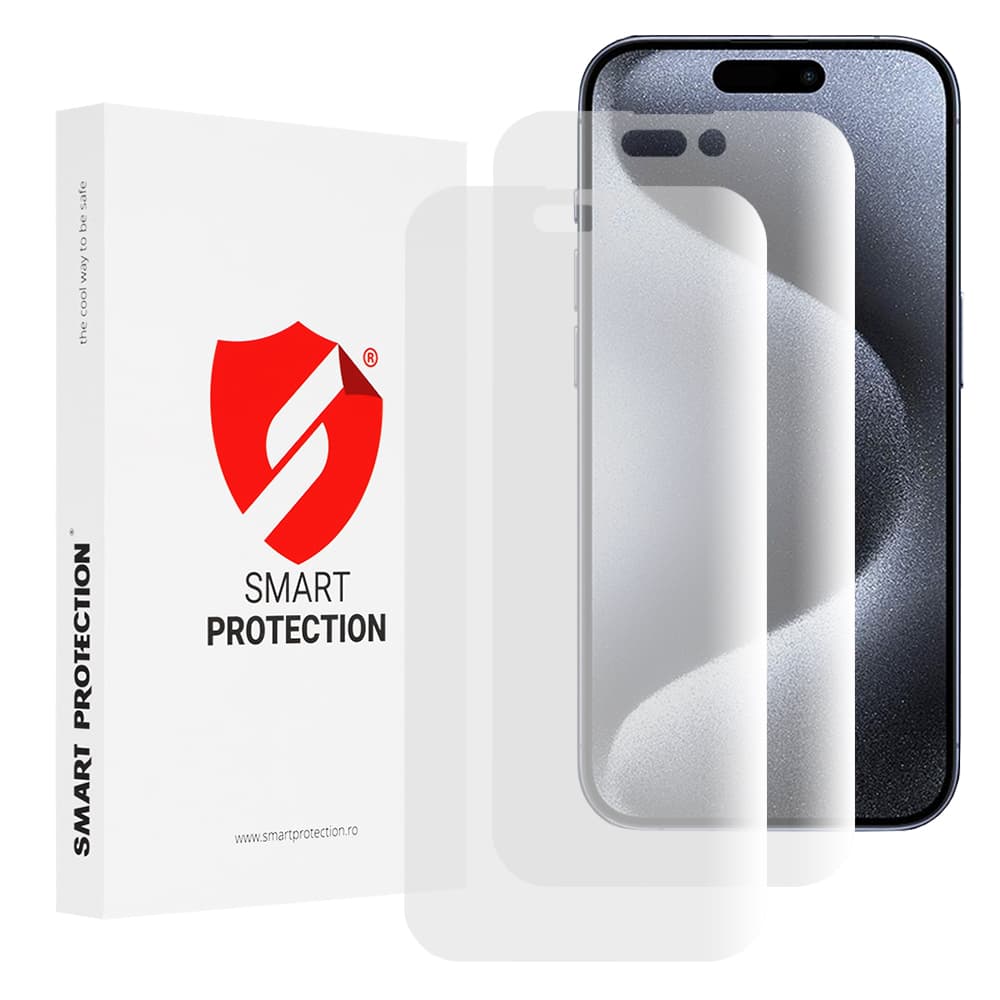 Ochrana displeje Premium Classic 2 ks iPhone 15 Pro čirá - náhled 1
