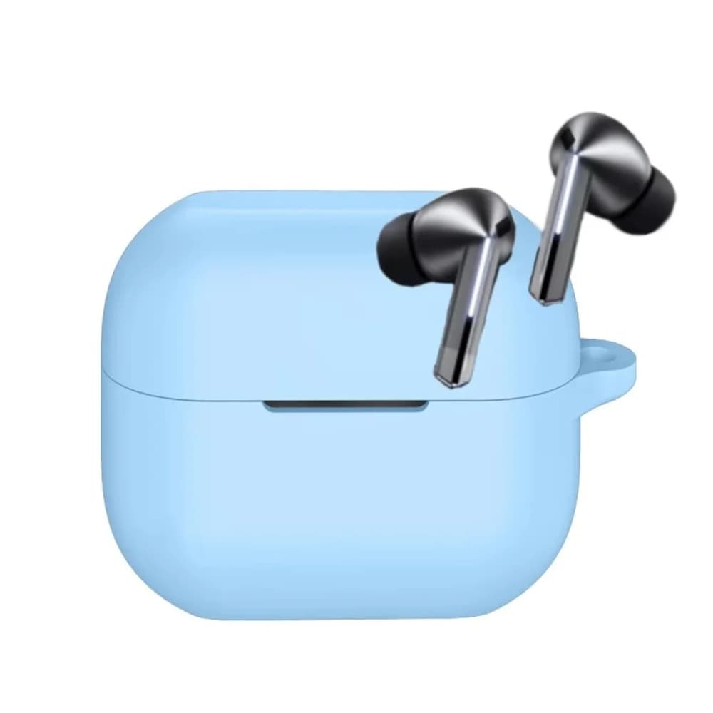 Techsuit silikonové pouzdro pro Samsung Galaxy Buds 3 3 Pro 3 FE modré