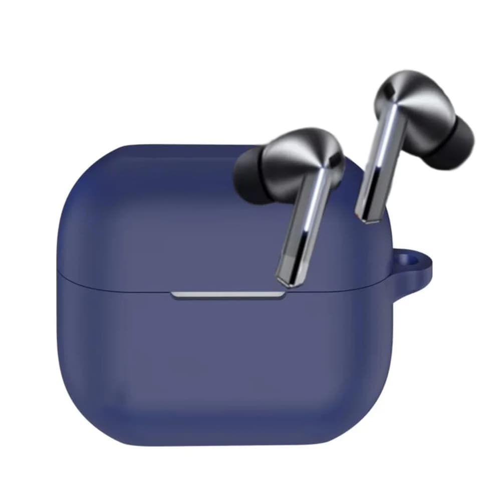 Techsuit silikonové pouzdro pro Samsung Galaxy Buds 3 3 Pro 3 FE tmavě modrá