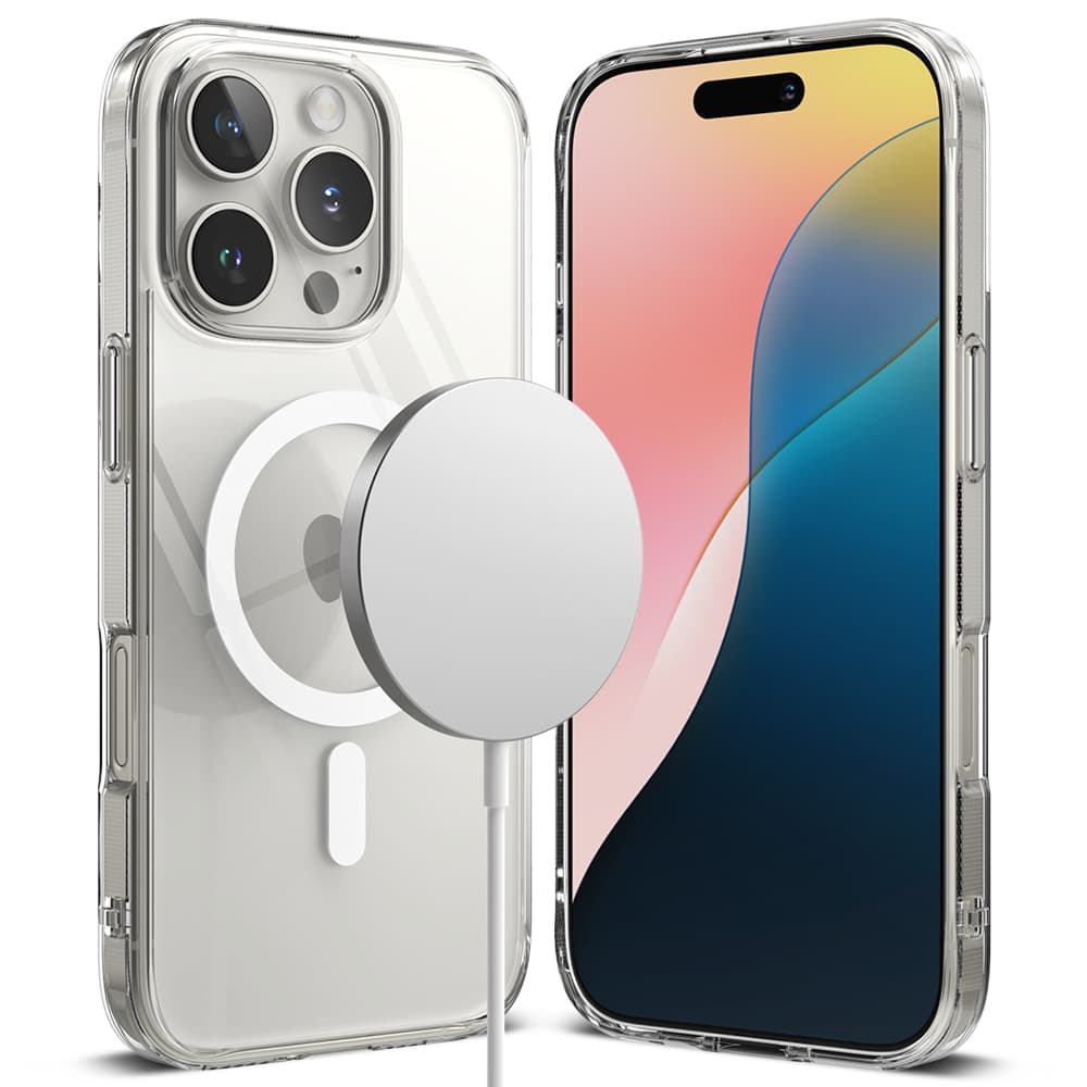 Kryt Ringke Fusion MagSafe pro iPhone 16 Pro Max čirý - náhled 1