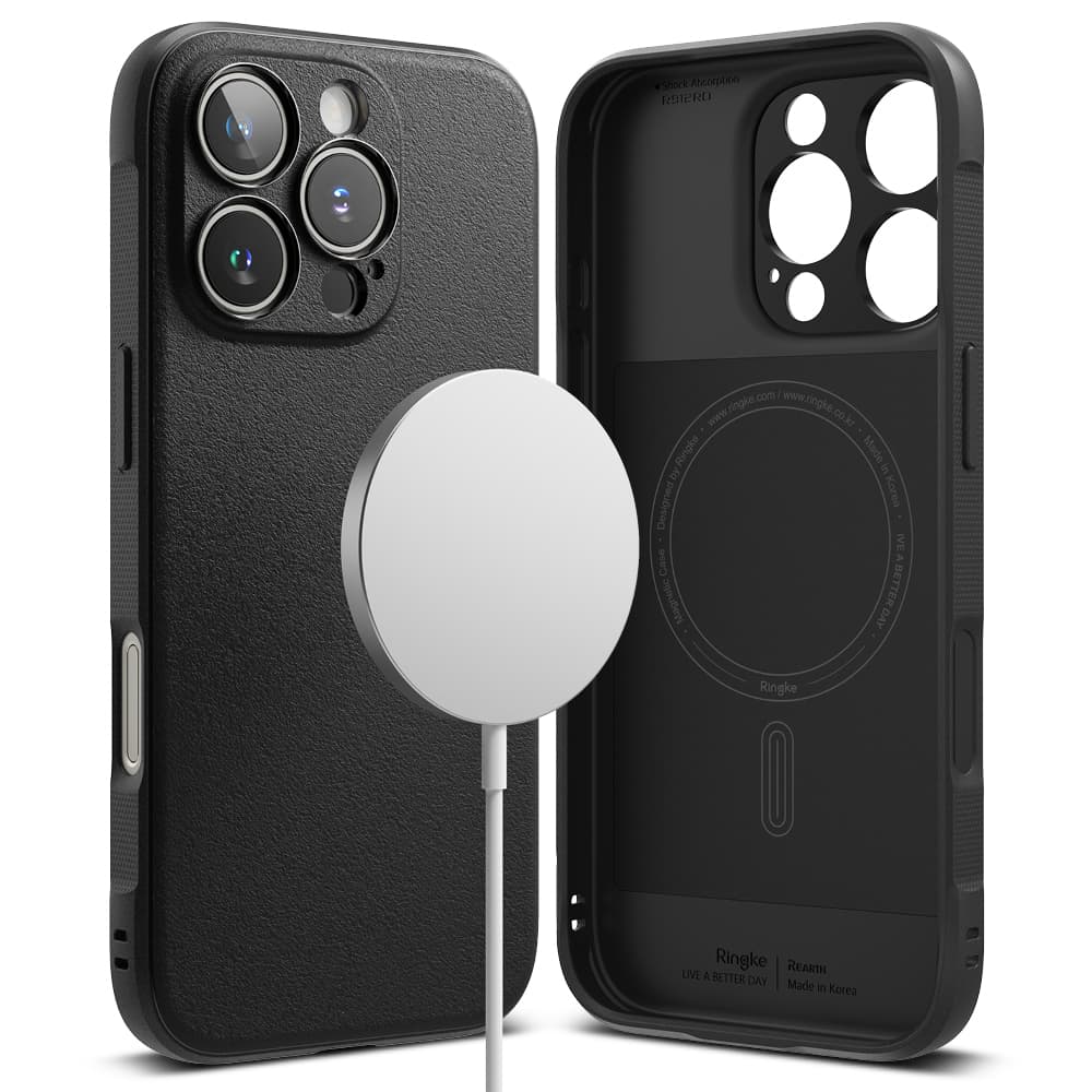 Kryt Ringke Onyx MagSafe pro iPhone 16 Pro Max černý - náhled 1