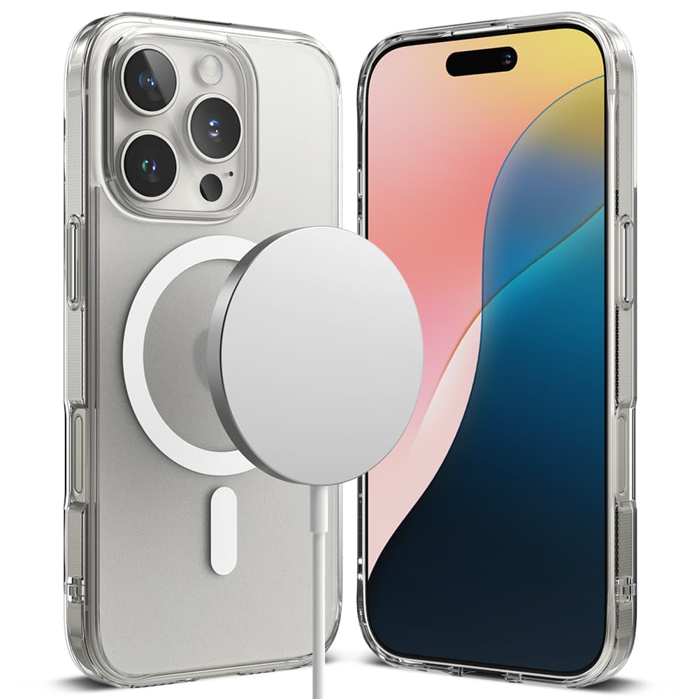 Kryt Ringke Fusion MagSafe pro iPhone 16 Pro matně průhledný - náhled 1
