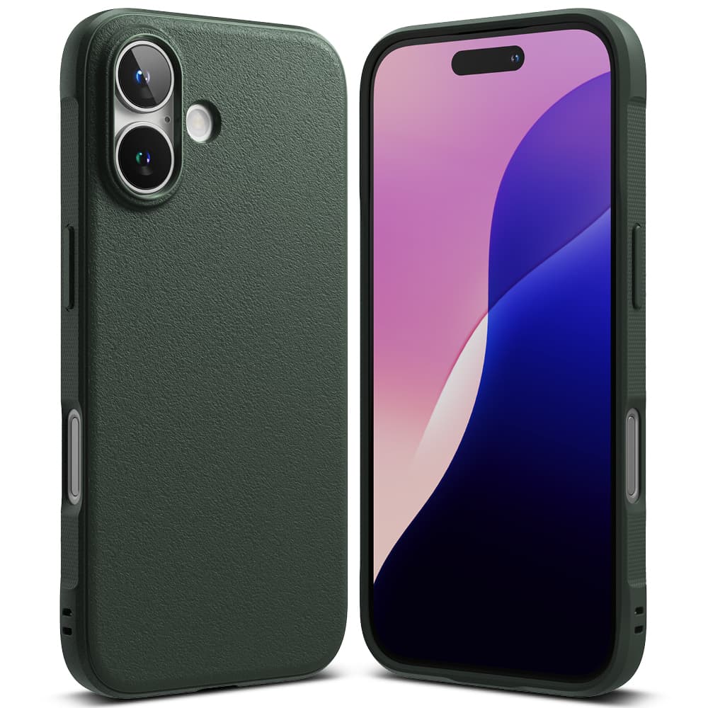 Pouzdro Ringke Onyx pro iPhone 16 Plus tmavě zelené - náhled 1
