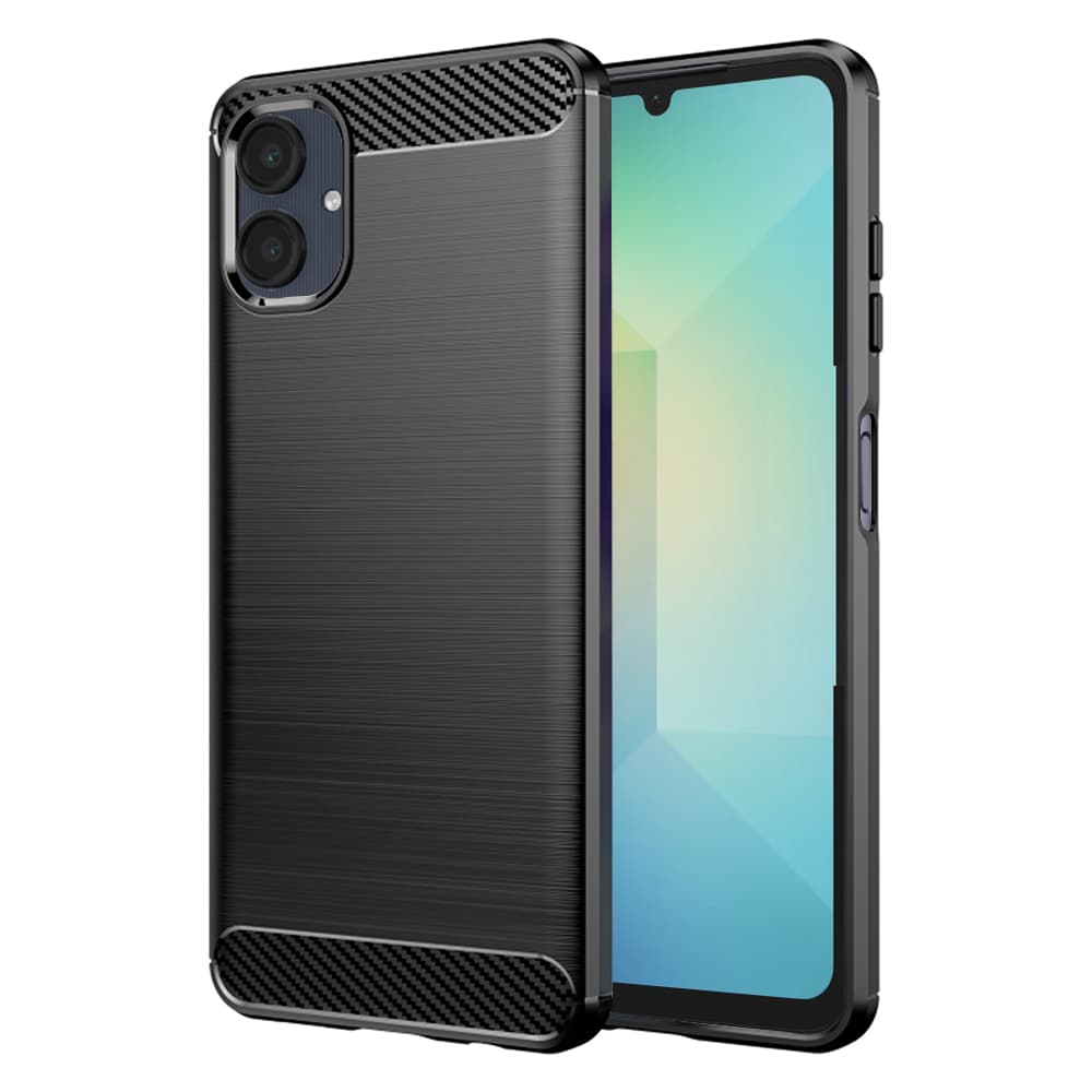 Techsuit Carbon Silicone pro Samsung Galaxy A06 černý - náhled 1
