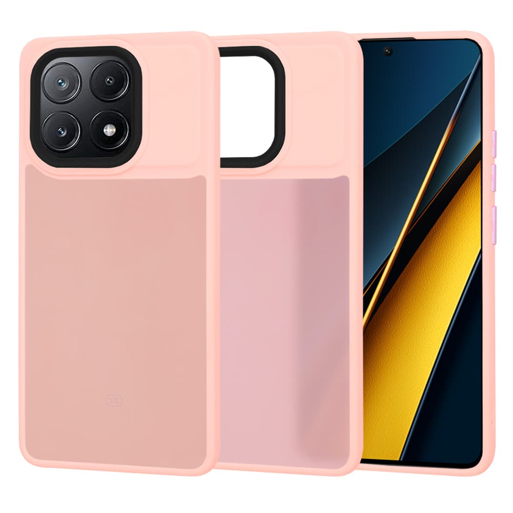 Techsuit HaloFrost Series pro Xiaomi Poco X6 Pro růžová - náhled 1