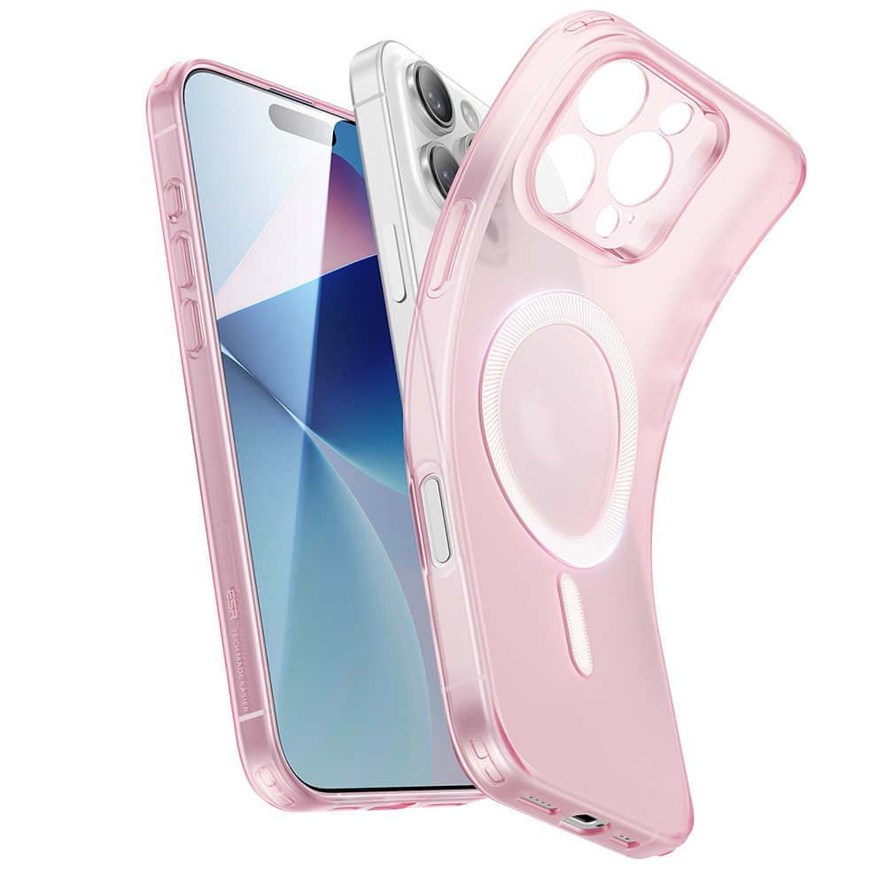 ESR Zero HaloLock pro iPhone 16 Pro Max v matné růžové - náhled 1