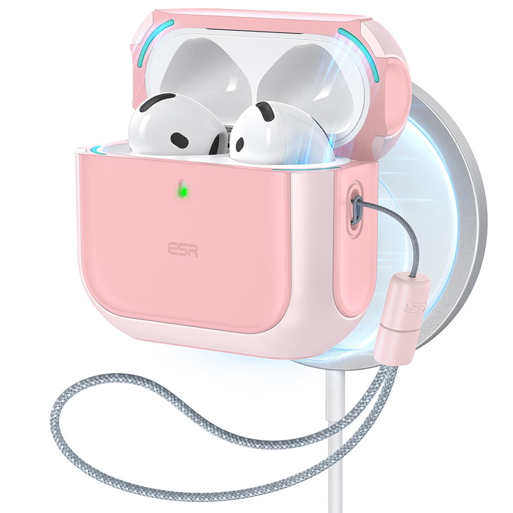 ESR Orbit Hybrid HaloLock pro Apple AirPods 4 růžová - náhled 1