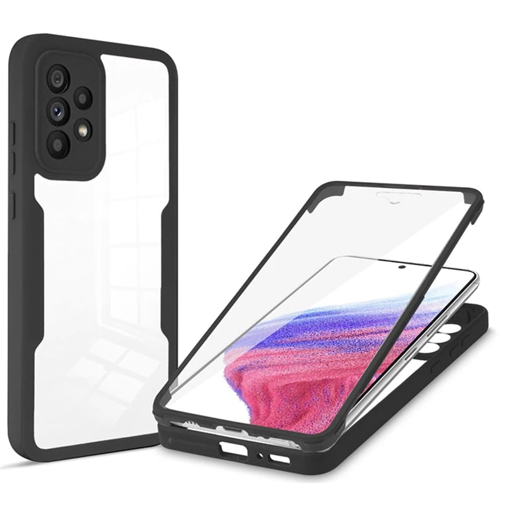 Techsuit ColorVerse 360 Series Ochranné sklo Samsung Galaxy A53 5G Černá - náhled 1