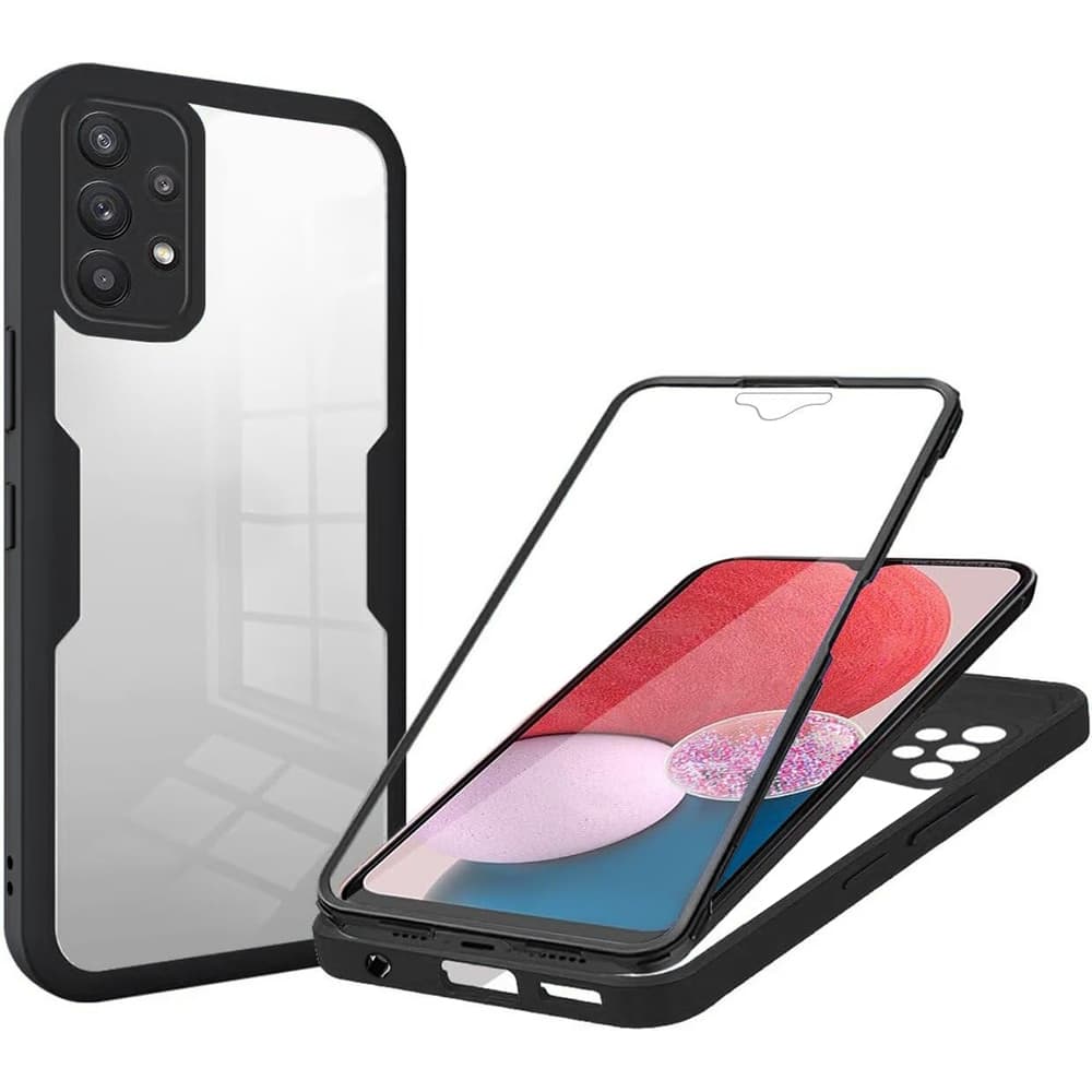 Techsuit ColorVerse 360 Series Ochranné sklo Samsung Galaxy A13 4G Černá - náhled 1