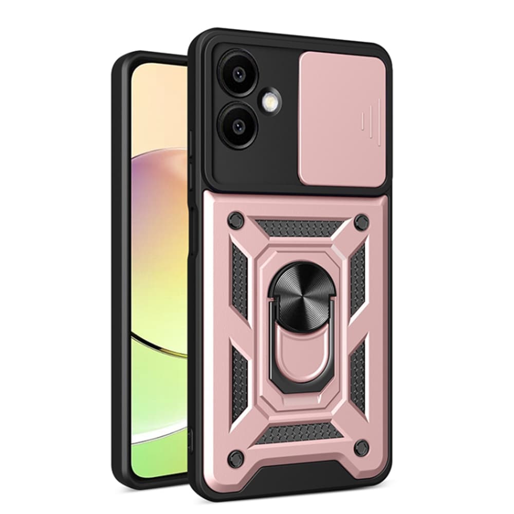 Techsuit CamShield Series pro Samsung Galaxy A06 růžově zlatý - náhled 1