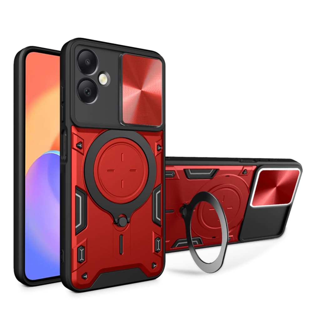 Techsuit CamGuard Pro pro Samsung Galaxy A06 červený - náhled 1