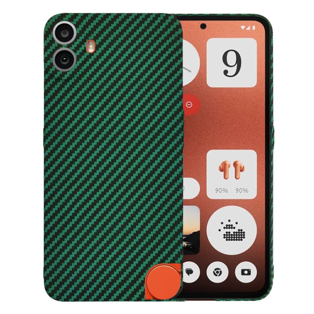 Telefon Nothing CMF Phone 1 Techsuit Carbonite FiberShell zelený - náhled 1