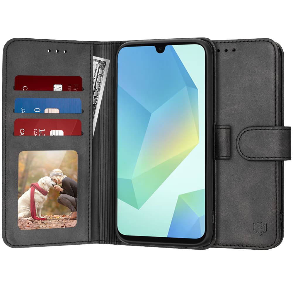 Techsuit Diary Book Samsung Galaxy A16 4G A16 5G Černá - náhled 1