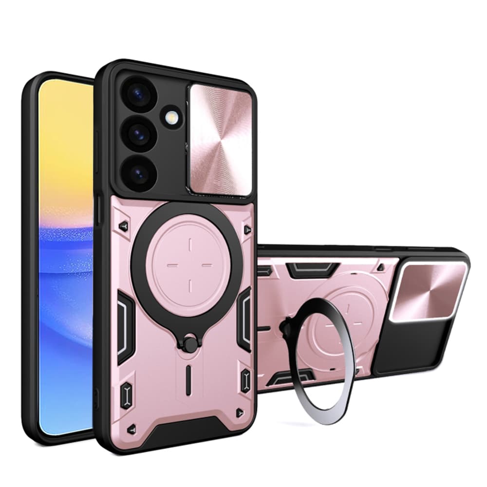 Techsuit CamGuard Pro pro Samsung Galaxy A16 4G A16 5G růžově zlatá - náhled 1