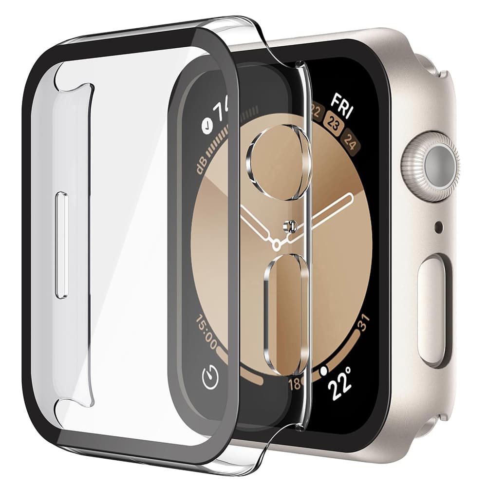 Techsuit Defense360 Pro pro Apple Watch 4 5 6 SE (44mm) průhledný - náhled 1