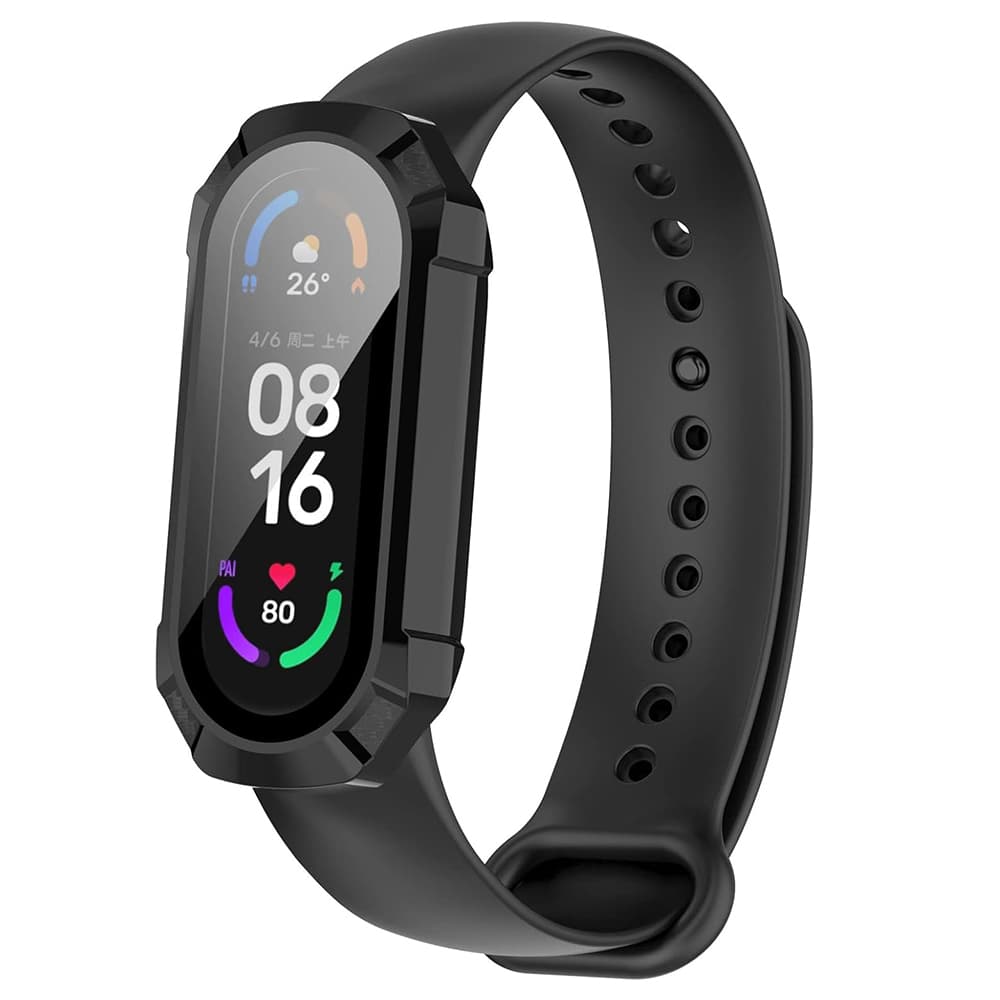 Techsuit Defense360 Pro pro Xiaomi Mi Band 4 5 5 NFC 6 6 NFC černá - náhled 1