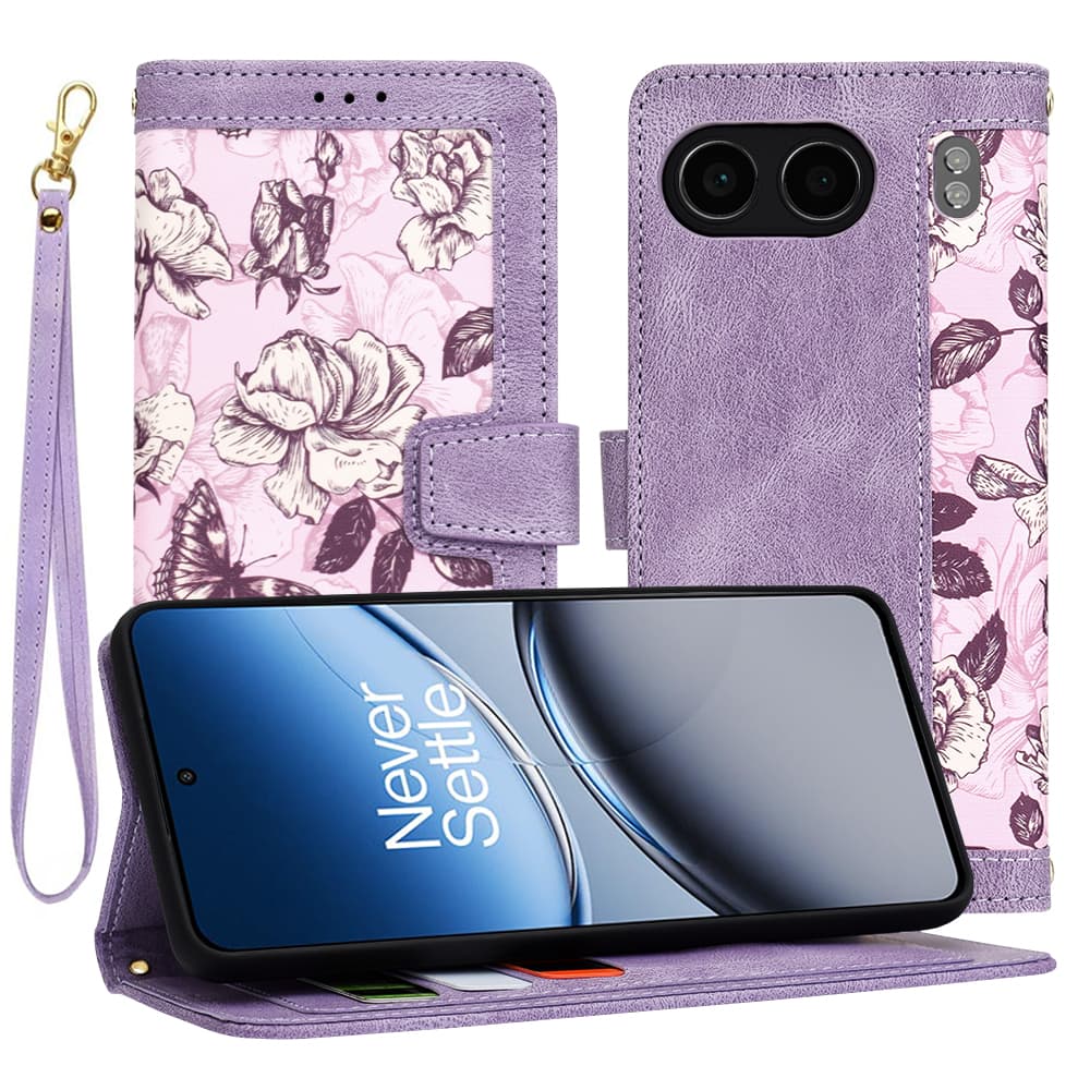 Pouzdro Techsuit FlipCraft OnePlus Nord 4 Tajemná fialová - náhled 1