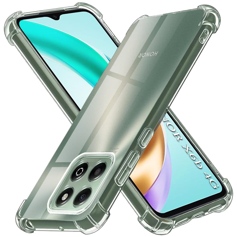Techsuit Shockproof průhledný silikon Honor X6b průhledný - náhled 1