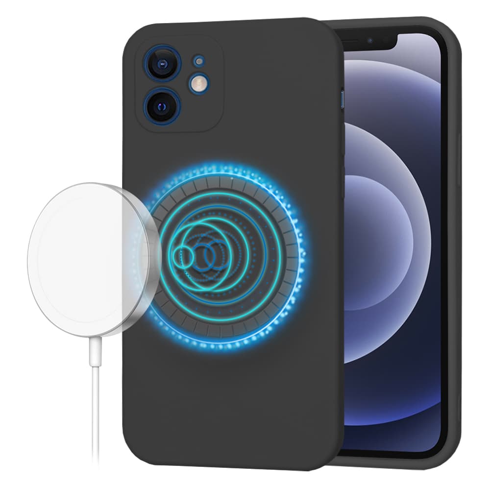 Techsuit SoftFlex MagSafe pro iPhone 12 černý - náhled 1