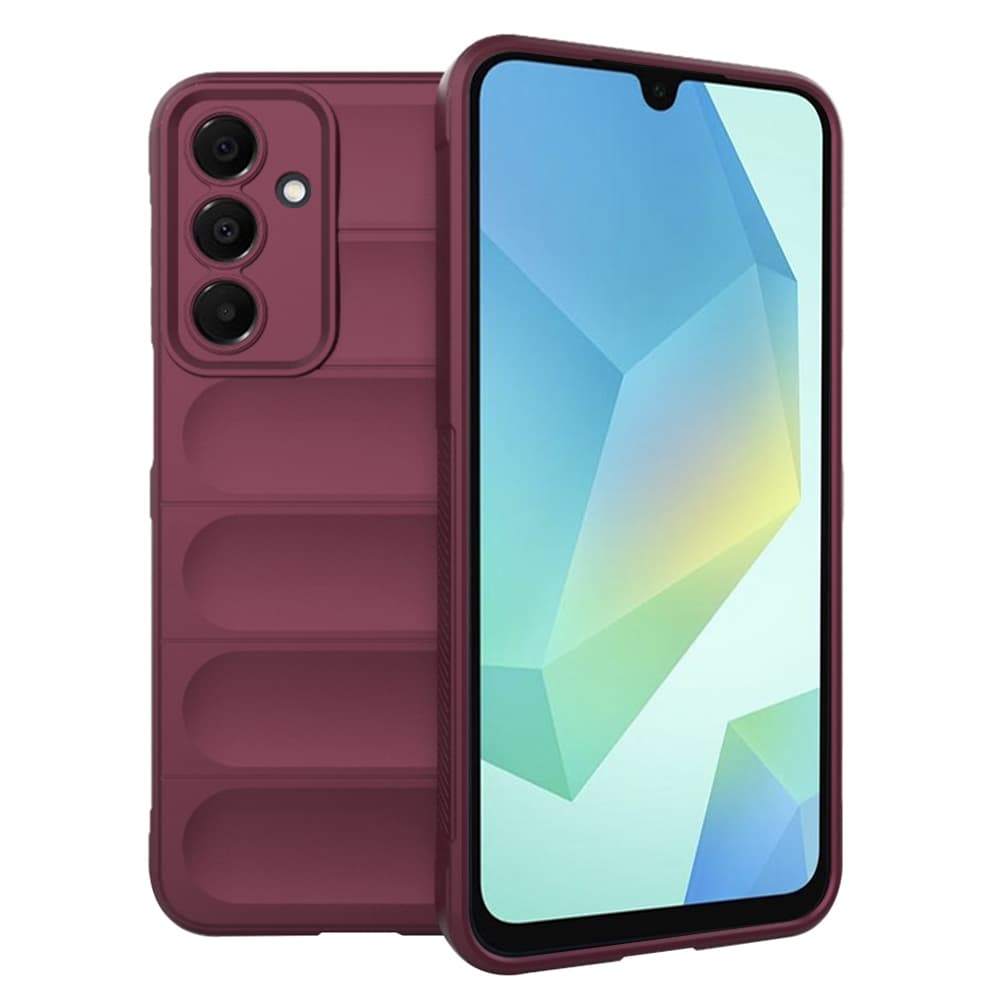 Techsuit Magic Shield pro Samsung Galaxy A16 4G A16 5G v barvě bordó - náhled 1
