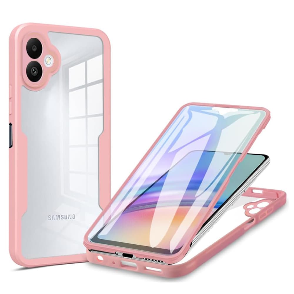 Techsuit ColorVerse 360 Series s ochranou displeje Samsung Galaxy A06 růžová - náhled 1