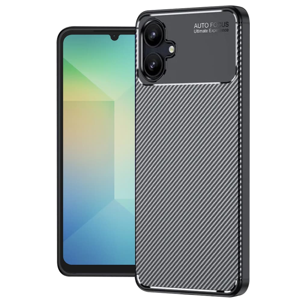 Techsuit CarbonFiber pro Samsung Galaxy A06 černý - náhled 1