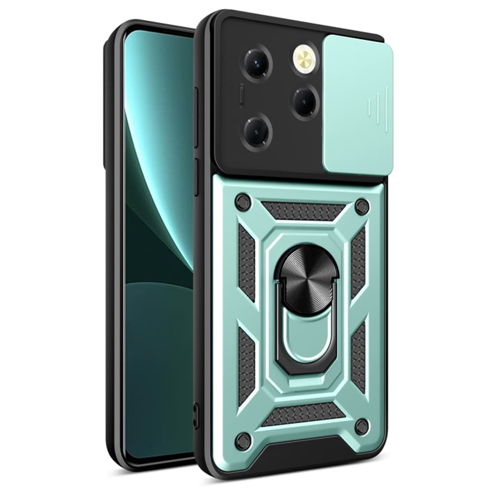 Techsuit CamShield Series pro Infinix Hot 40/40 Pro/Tecno Spark 20 Pro zelená - náhled 1