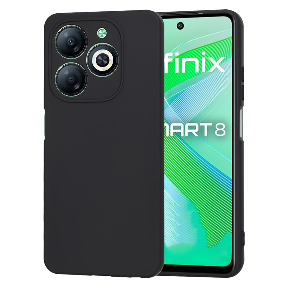 Techsuit SoftFlex pro Infinix Smart 8 černý - náhled 1