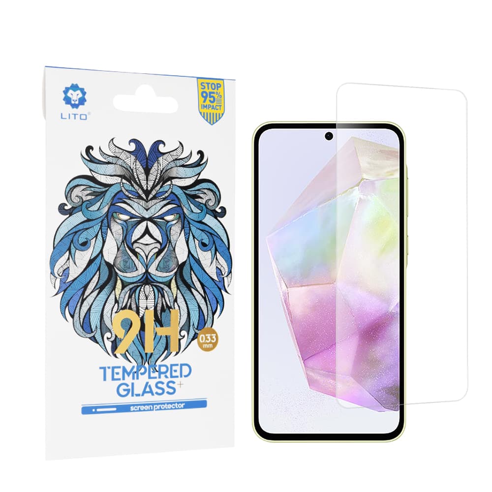 Lito 2.5D Classic Glass Samsung Galaxy A35 5G A55 5G čiré sklo - náhled 1