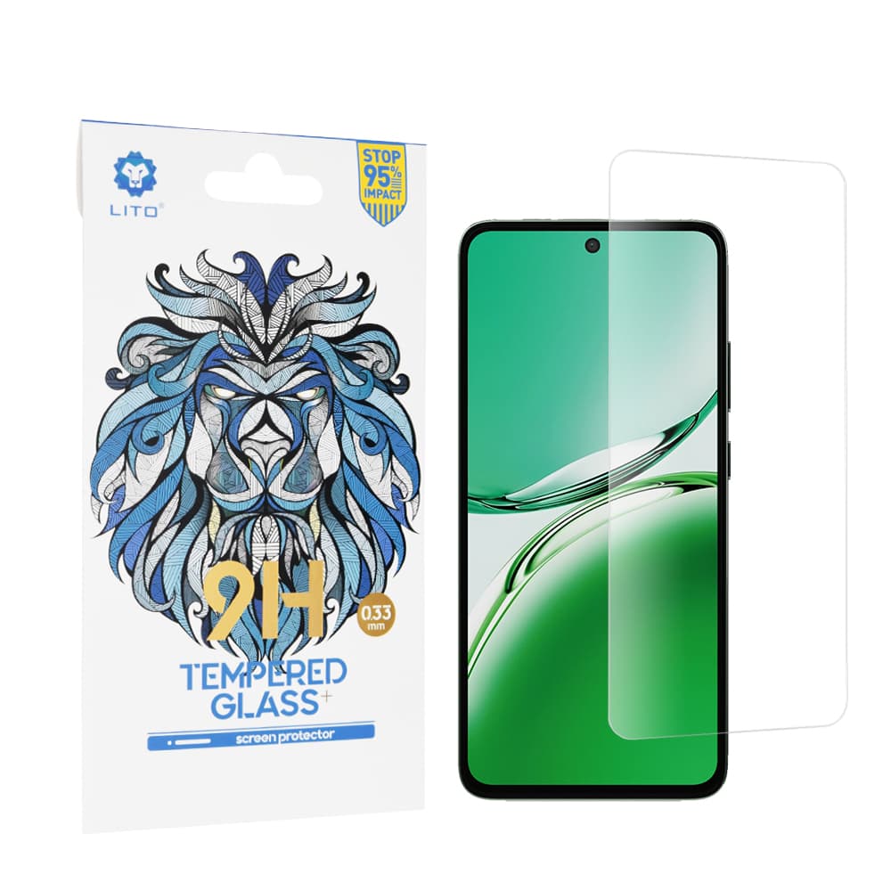 Lito 2.5D Classic Glass pro Oppo Reno12 F 4G čiré sklo - náhled 1