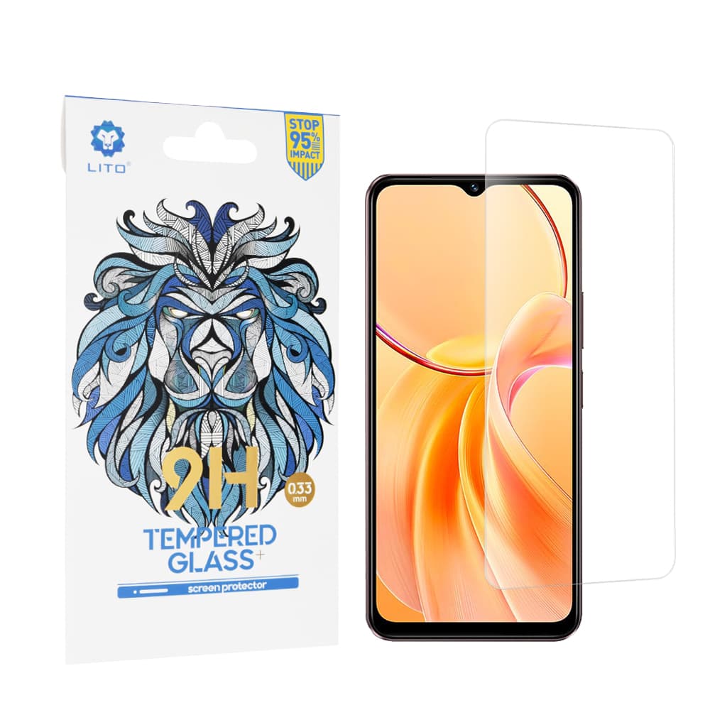 Lito 2.5D Classic Glass pro Vivo Y28s čiré sklo - náhled 1