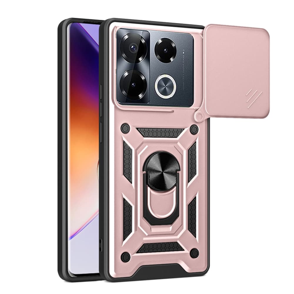 Techsuit CamShield Series pouzdro pro Infinix Note 40 Pro+ růžově zlatá - náhled 1
