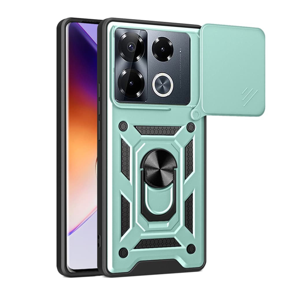 Techsuit CamShield Series pouzdro pro Infinix Note 40 Pro+ zelené - náhled 1