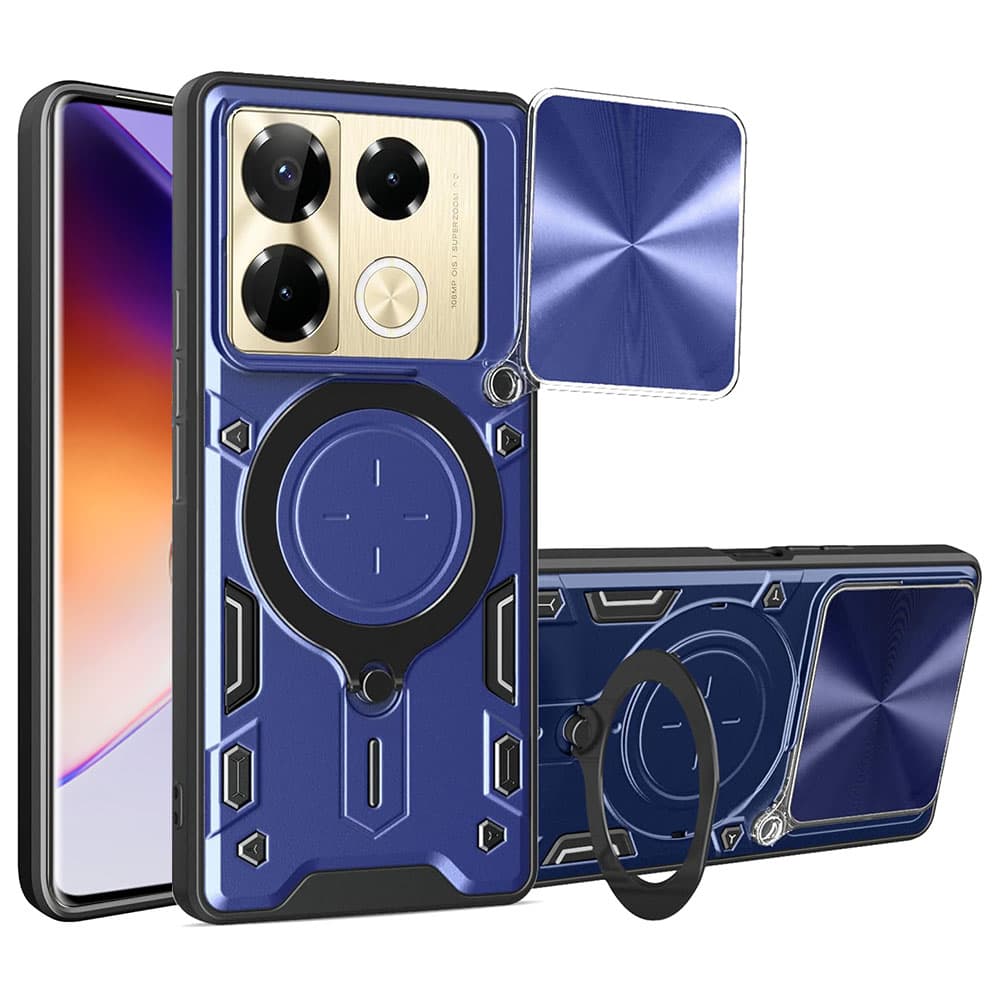 Ochranné pouzdro Techsuit CamGuard Pro pro Infinix Note 40 Pro+ modré - náhled 1