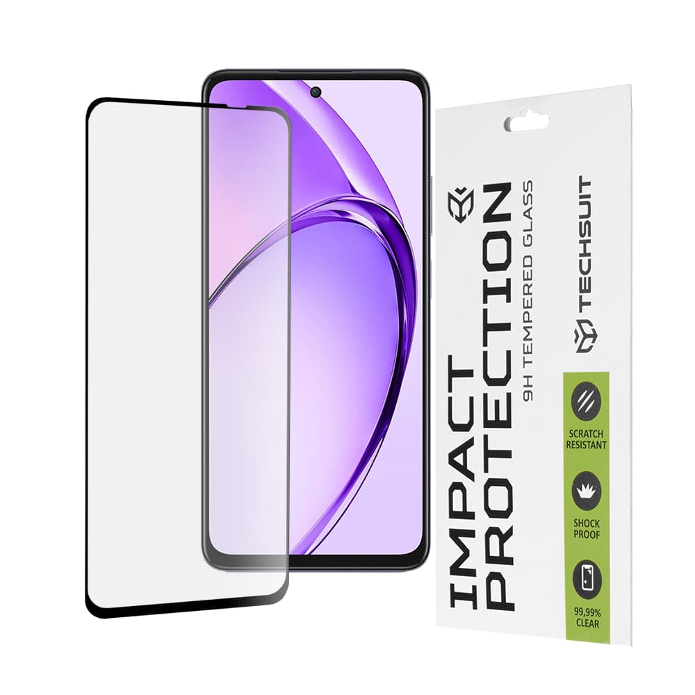 Ochranné sklo Techsuit 111D pro Oppo A80 5G černé - náhled 1