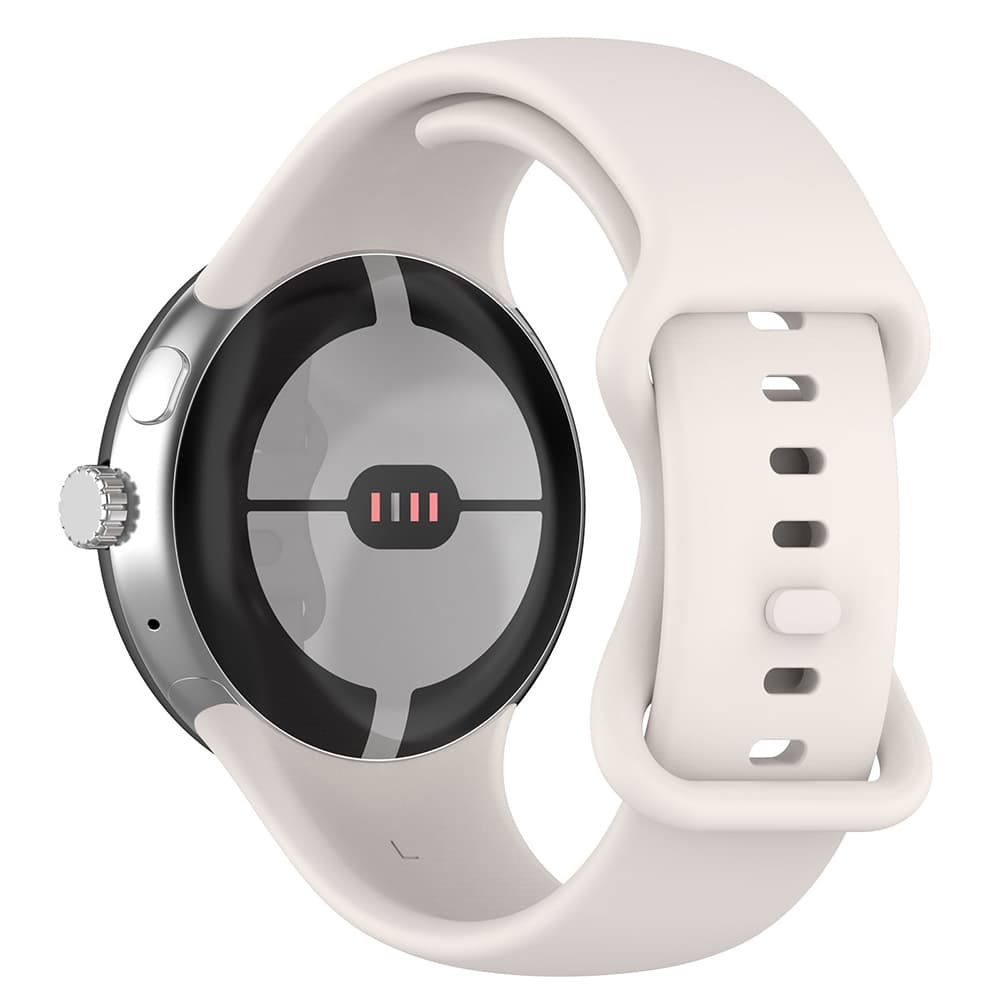 Techsuit řemínek Google Pixel Watch 3 45mm krémově bílá - náhled 1