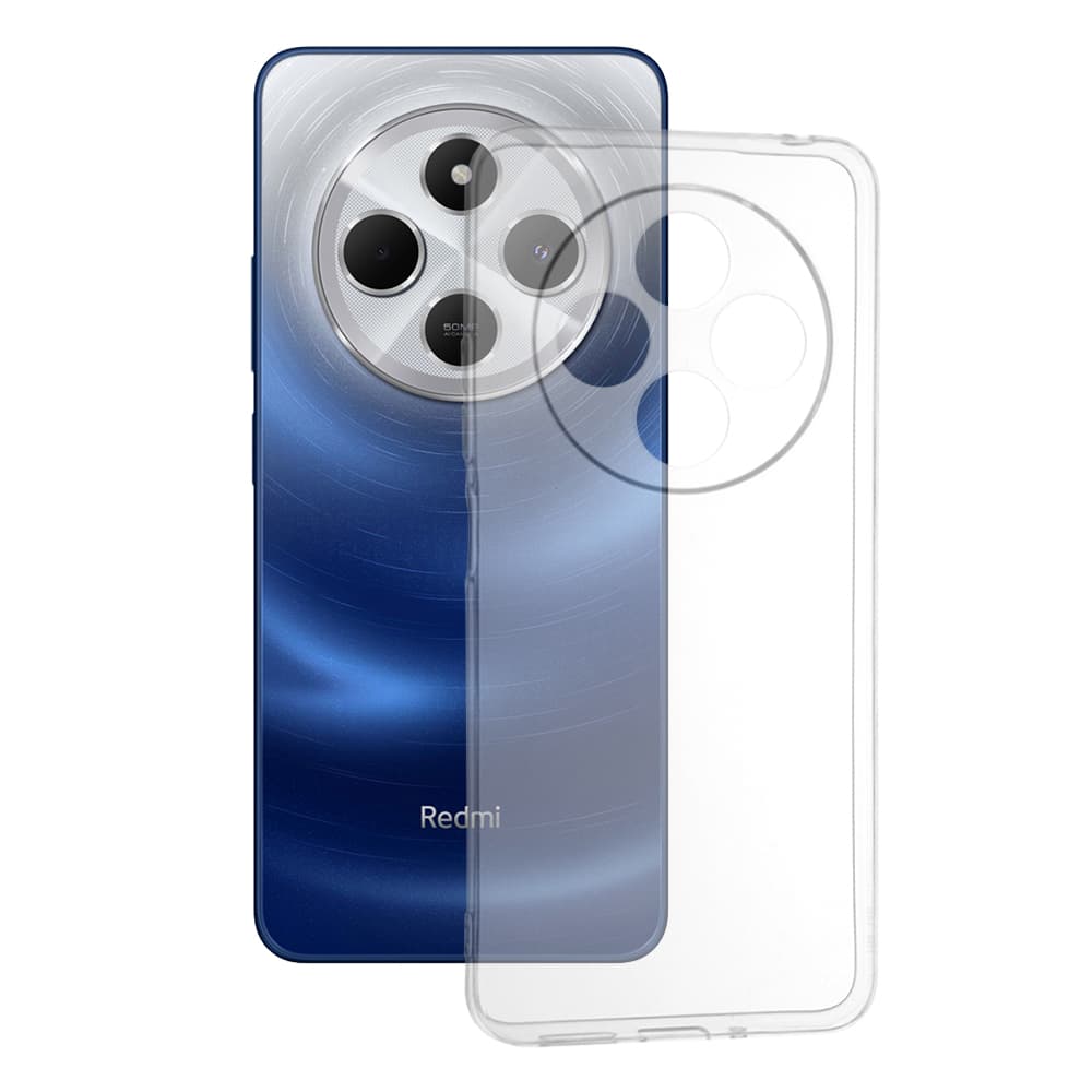 Techsuit silikonové pouzdro Xiaomi Redmi 14C Poco C75 průhledné - náhled 1