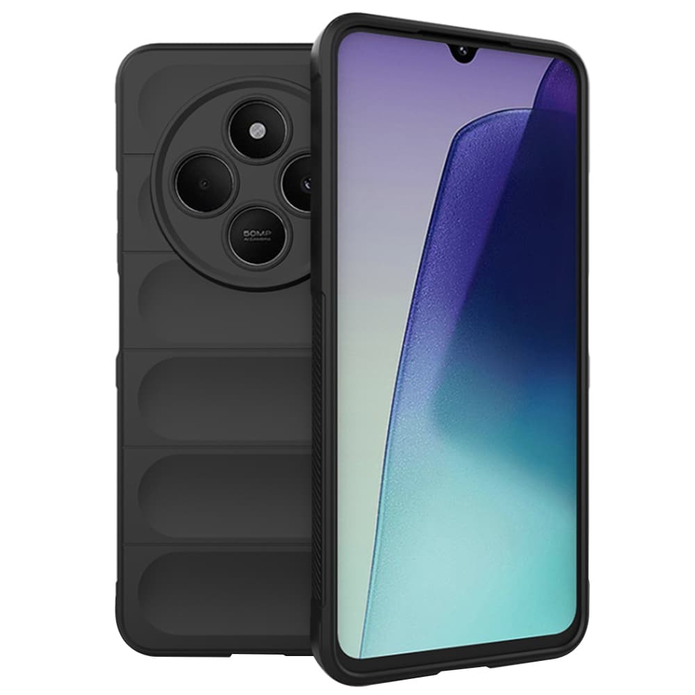 Ochranný kryt Techsuit Magic Shield pro Xiaomi Redmi 14C Poco C75 černý - náhled 1