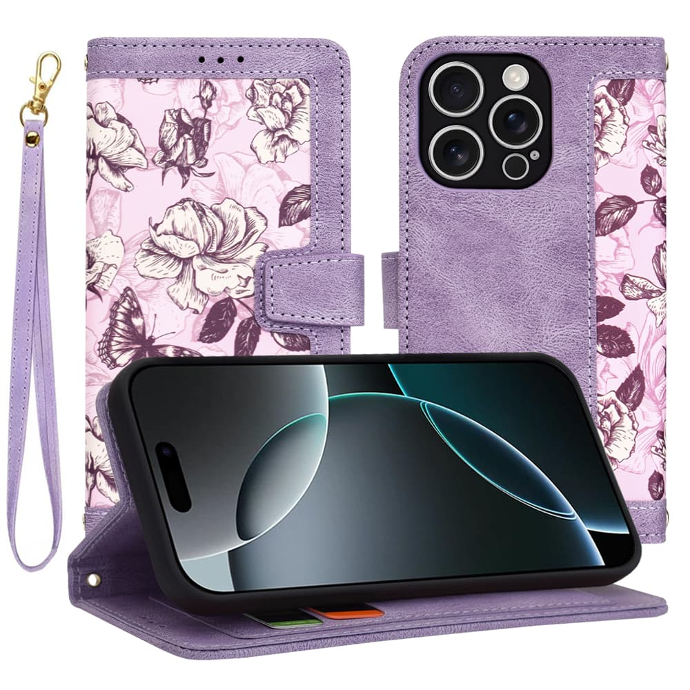Techsuit FlipCraft iPhone 16 Pro Tajemná fialová - náhled 1