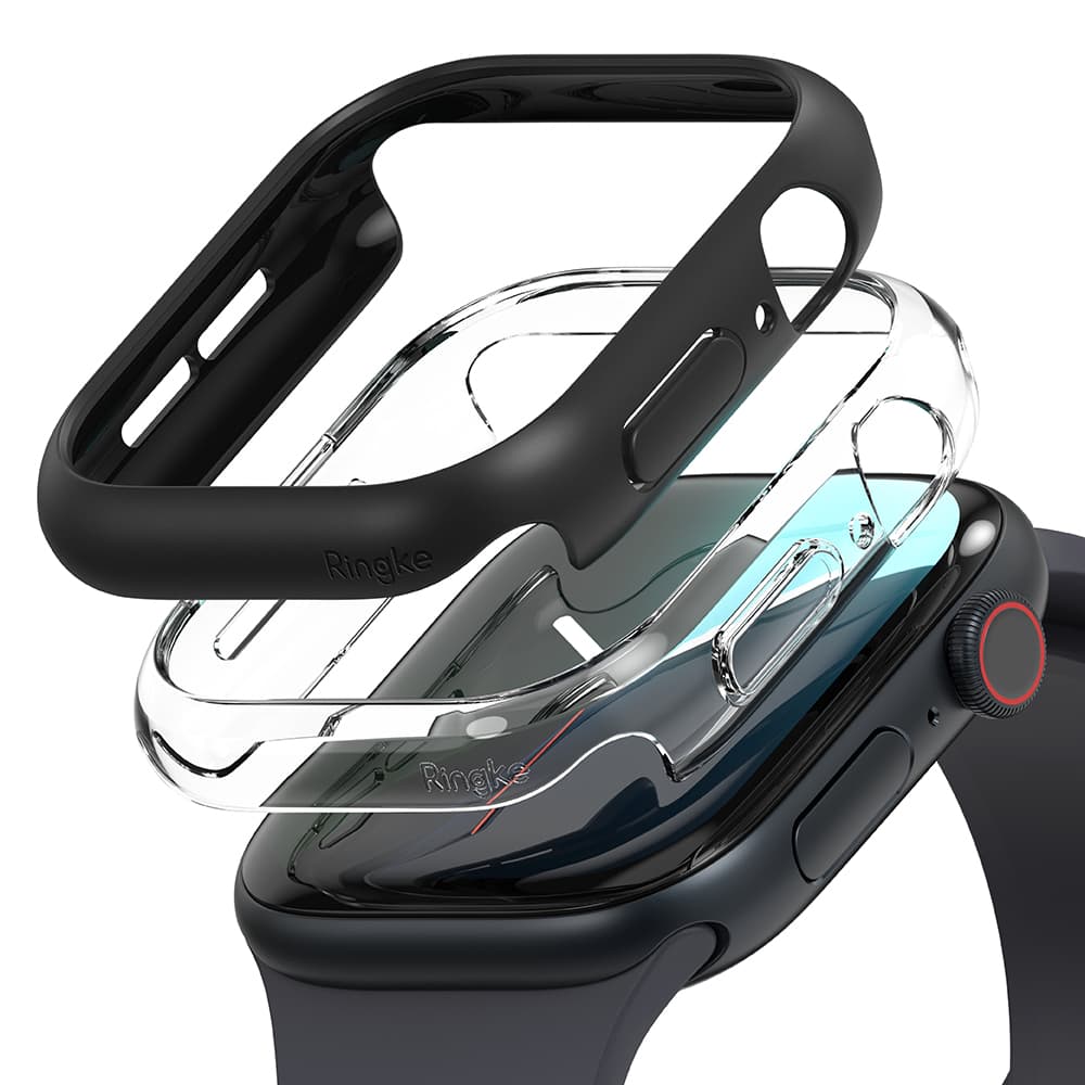 Ringke Slim 2 balení Apple Watch 10 42mm Watch 11 42mm čirý matně černý - náhled 1