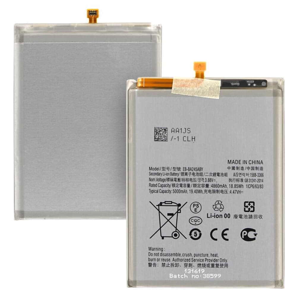 Baterie pro smartphone EB-BA245ABY Samsung Galaxy A24 4860mAh černá - náhled 1