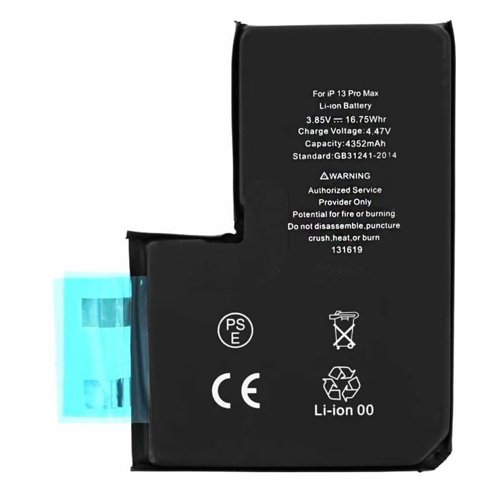 Baterie pro smartphone iPhone 13 Pro Max 4352mAh černá bez flex kabelu
