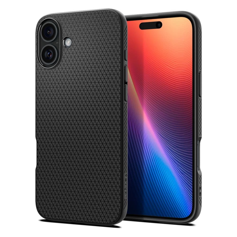 Spigen Liquid Air pro iPhone 16 Plus matná černá - náhled 1